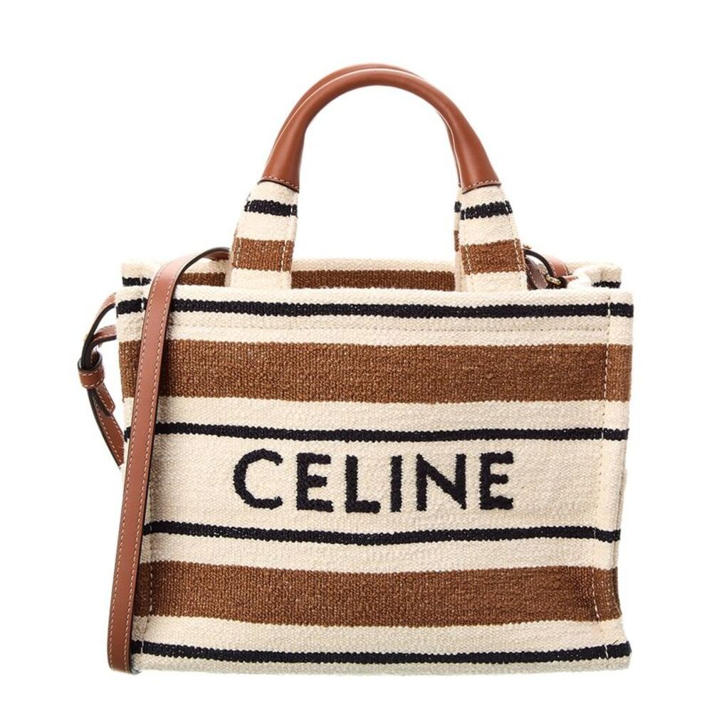 CELINE Cabas Thais Small Jacquard Tote